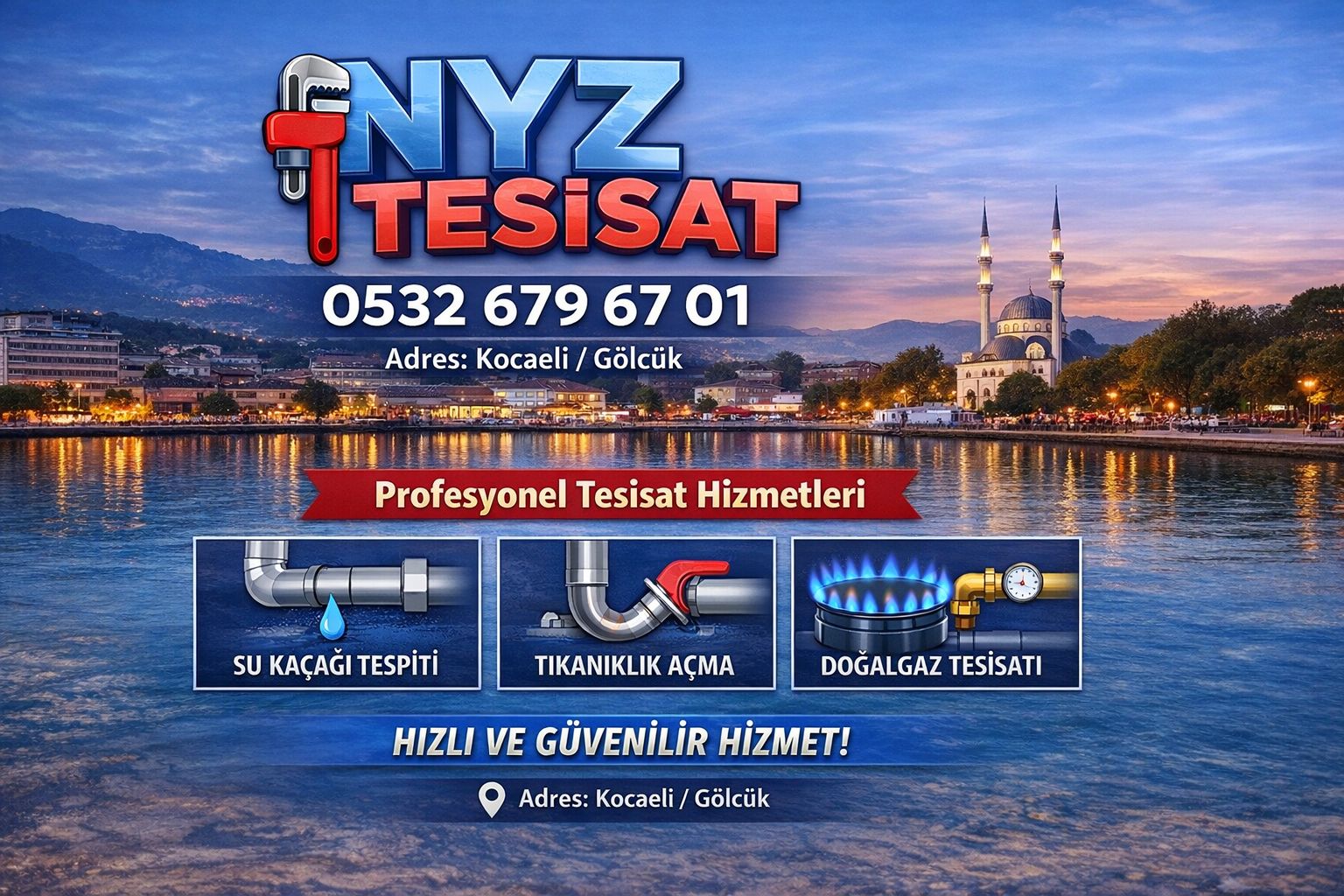 Gölcük İhsaniye Su Tesisatçısı